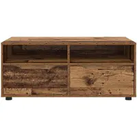vidaXL TV Kast 100 x 48 x 43 cm Oud Hout Bewerkt hout