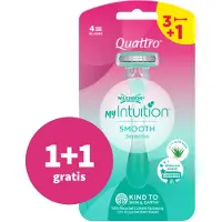 Wilkinson Quattro my intuition disposables 3+1 4 stuks