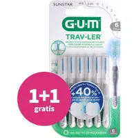 Gum Trav-Ler 2.0 mm grijs - 5+1 Gratis