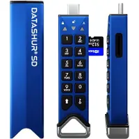 ISTORAGE datAhsur SD flashdrive (module) - Single Pack - inclusief 256GB MicroSD Card