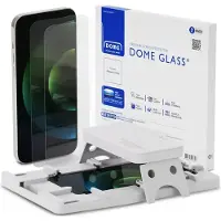 Whitestone Dome Glass Geschikt voor Apple iPhone 15 Plus / 16 plus - Tempered Glass Screen Protector - Full Cover - UV-Licht en Jig - Duo Pack