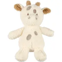 Nattou TEDDY Knuffel Baby Giraf - 25 cm - Zachte baby knuffel - Baby cadeau - Gebroken Wit