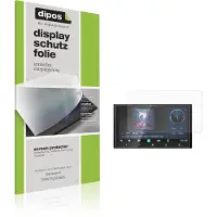 Dipos – 2x Matte Beschermfolie geschikt voor Kenwood DMX7525DABS | Krasbestendige & antireflecterende Screenprotector Ultra-Thin