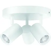 WiZ Connected WiZ 3 spots Imageo rond - Gekleurd en Wit licht - GU10 - wit