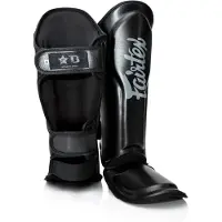 Fairtex X Booster FXB-SG - Scheenbeschermers - Kickboksen & Muay Thai - Maat XL - Zwart