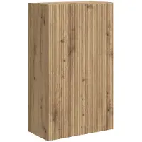 vidaXL TV Wandkast 59,5 x 31 x 100 cm Artisan Eiken Bewerkt hout