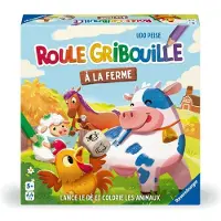 Ravensburger Gezelschapspel Roule Gribouille op de boerderij Franstalige Versie