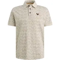 PME Legend Polo van 100% katoen met allover print