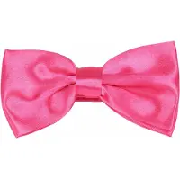 Suitable Satijnen Strik Fuchsia Roze -