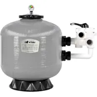 W'eau S-700 glasvezelversterkt sidemount zandfilter 20m³