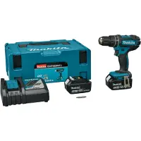 Makita DHP482RFJ | LXT Accu klopboor-/schroefmachine 18V in Mbox (2x 3.0Ah accu + lader) - DHP482RFJ