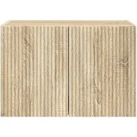 vidaXL TV Wandkast 59,5 x 31 x 40 cm Sonoma Eik Bewerkt hout