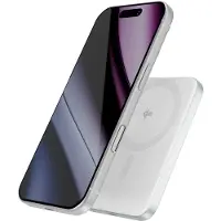 EPICO UltraPack Qi2 Slim 8.6mm Draagbare Draadloze Magnetische Powerbank 5000mAh Zilver - 9915112100097