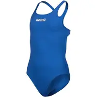Arena Team Pro Solid Eendelig badpak Meisjes, blauw 110 2022 Badmode