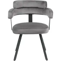 Label51 - Eetkamerstoel Bardio - Taupe - 57x62x79cm - Set van 2
