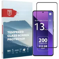 Rosso 9H Tempered Glass Screen Protector Geschikt voor Xiaomi Redmi Note 13 Pro+ | Glasplaatje | Beschermlaag | Beschermglas | 9H Hardheid