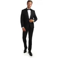 Suitable Smoking Brooklyn Wolblend | Zwart | Maat 29