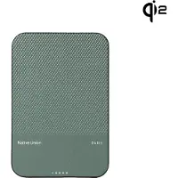 Native Union (Re)Classic Power Bank - Slate Green - MagSafe - Qi2- 5000mAh