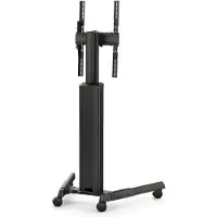 Chief Fusion MFAUB - Opstelling voor LCD/Plasma TV, Zwart (32"-65", max. gewicht 56,7 KG) (Vloer, 55"), Monitorsteun, Zwart