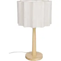 Dutchbone Tafellamp Scallop Natural