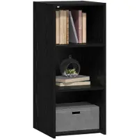 vidaXL Dressoir Zwart eiken 40 x 41 x 93 cm Bewerkt hout