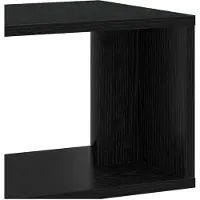 vidaXL TV Kast 100 x 30 x 50 cm Zwart eiken Bewerkt hout