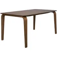 Housecraft living Walden Eettafel 160x90 cm Hout Walnootkleur bruin