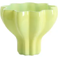 Light & Living - Vaas LUSON - Groen - 20x20x15.5 cm