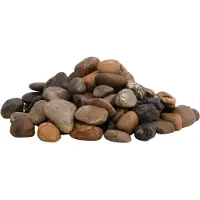 vidaXL Kiezelstenen gepolijst 2-5 cm 10 kg meerkleurig