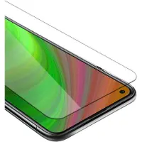 Cadorabo Screenprotector geschikt voor Motorola MOTO G8 - Pantser film Beschermende film in KRISTALHELDER Geharde (Tempered) display beschermglas in 9H hardheid met 3D Touch