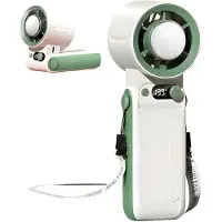VHV - Handventilator - Opvouwbare turbo ventilator 180° - 199 standen en 6000mAh - Voor hand, nek en bureau