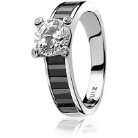 Zinzi - Zilveren Ring - Maat 58 ZIR775Z58