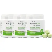 ApaCare Anti-Cariës Kauwgom - 3 x 45 stuks - Voordeelverpakking