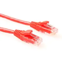 ACT UTP Cat5E, 7,0 meter, 7 meter, RJ-45 connector, RJ-45 connector, rood