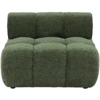 Vente-unique Fauteuil in gemêleerde stof - Groen FACIVIL