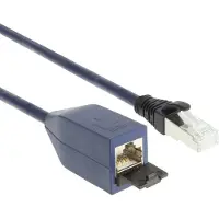 ACT FB1503, 3 meter, Cat6a, S/FTP (S-STP), RJ-45, RJ-45, blauw