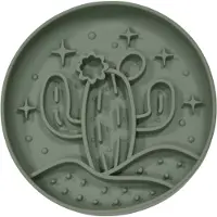 Jack & Vanilla JV Bon App Voerbak Slow Feeder Antislip Silicone Cactus