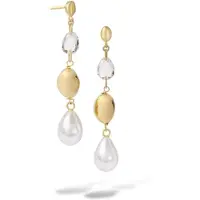 Casa Jewelry Casa TG.1351.00 - Nouveau White Goudkleur - Oorbellen
