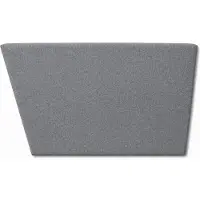 Odol-Plusz Paletten Hoekkussen Rechts Grijs 70 x 40 cm – Rugkussen voor Palletbank van Schuim – Tuinkussen voor Loungehoek, Balkon en Terras