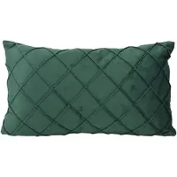 NOVÉE Sierkussen velvet cross intens | 30x50 cm | velvet/polyester