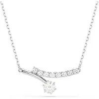 Swarovski Ketting 'MATRIX' zilver / wit