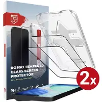 Rosso Screenprotector Geschikt voor iPhone 17 | 9H Tempered Glass | Beschermglas | Glasplaatje | Case Friendly | Installatietray | Geen luchtbellen & stof | Eenvoudige montage | 2-Pack