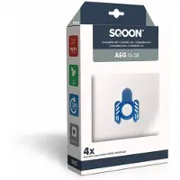 SQOON Stofzuigerzak AEG GR28S doos a 4 stuks