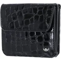 Golden Head Leren portemonnee Cayenne RFID Protect Überschlagbörse 1174 Schwarz zwart