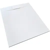 Linea Uno - Berka 120x100 cm - Mat wit - Douchebak - - 991215