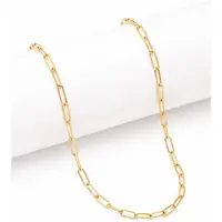 Trend Luxe ketting - verguld - Stijlvolle ketting - Goudkleurig - Roestvrijstalen -cadeau -Valentijn - Liefde - Verrassing