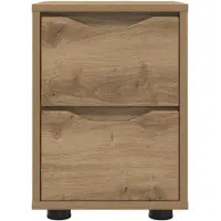 vidaXL Nachtkastje Artisan Eiken 30.5 x 30 x 43 cm Bewerkt hout