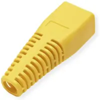 Roline RJ45 tule, 10 stuks, geel