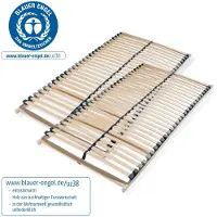Sleepneo lattenbodem 180x200 (2x 90x200) - beukenhouten - - 7 zones - bedbodem