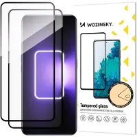 Wozinsky Full Glue Serie - Gehard Glas Bescherming - Realme GT Neo 5 / GT3 - Zwarte Rand - 9H